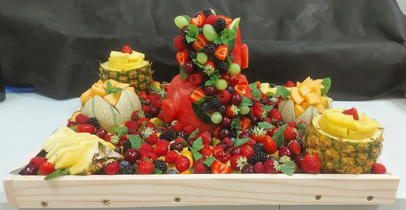 Au marché de Magalie