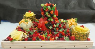 Au marché de Magalie