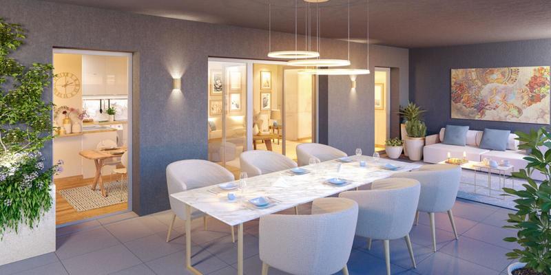 Appartement - 67 m² - 3 pièces