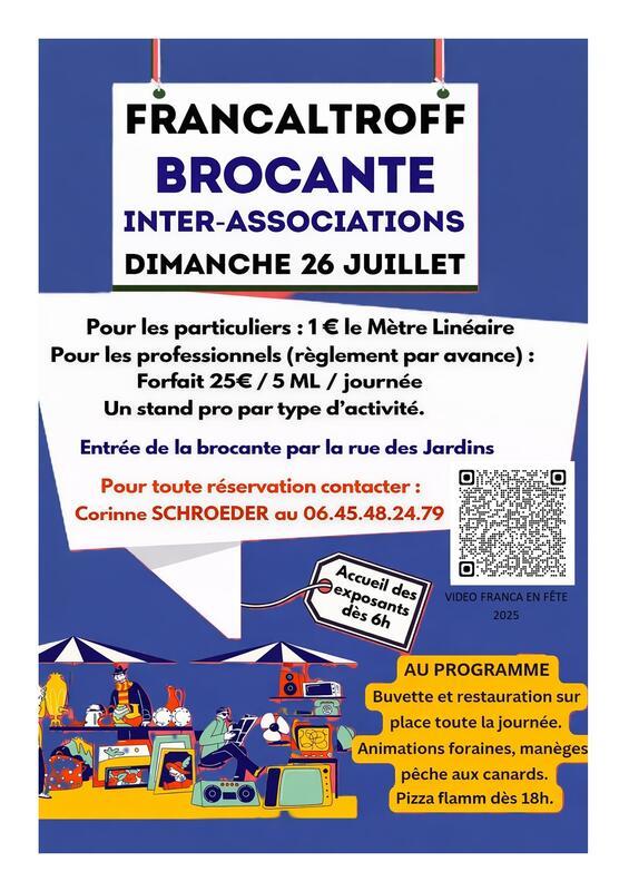 Brocante inter-associations