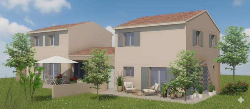 Terrain - 407 m²