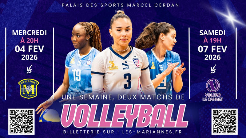 Volley : une semaine, deux événements