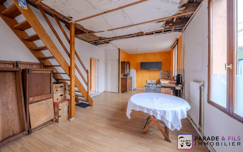 Maison ancienne - 92 m² - 4 pièces