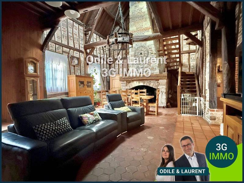 Longère - 222 m² - 9 pièces