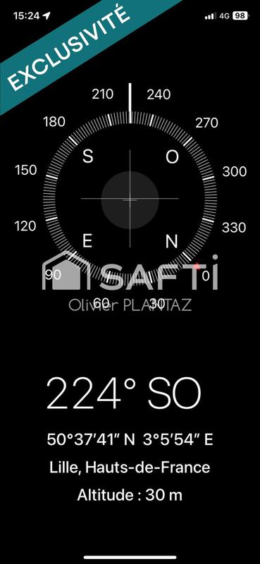 Appartement - 60 m² - 3 pièces