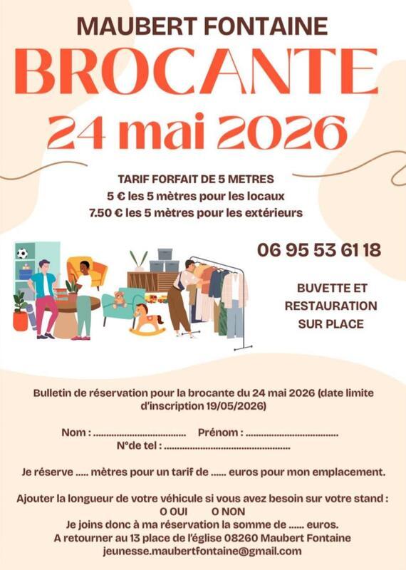 Grande brocante de maubert-fontaine