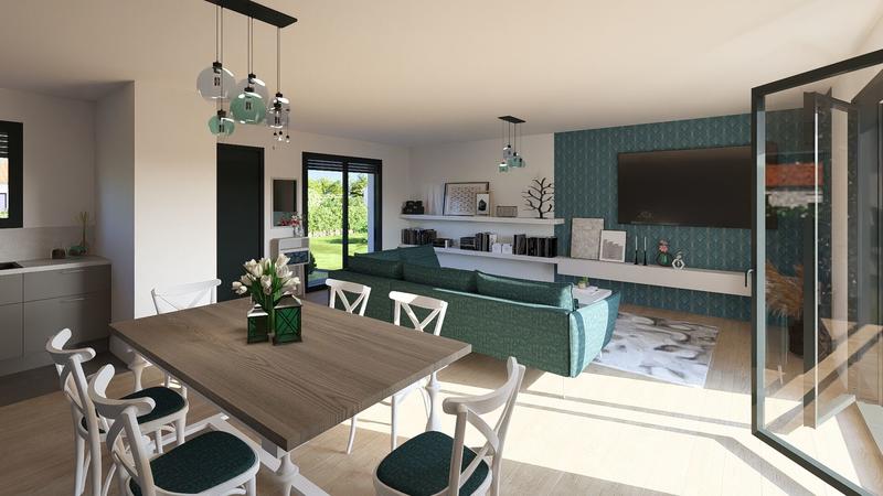 Maison - 90 m² - 5 pièces