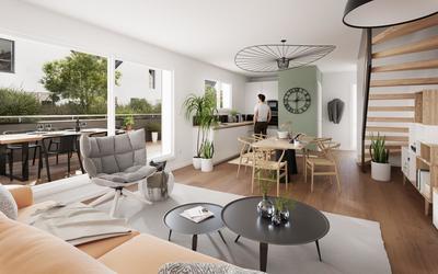 Appartement - 102 m² - 4 pièces