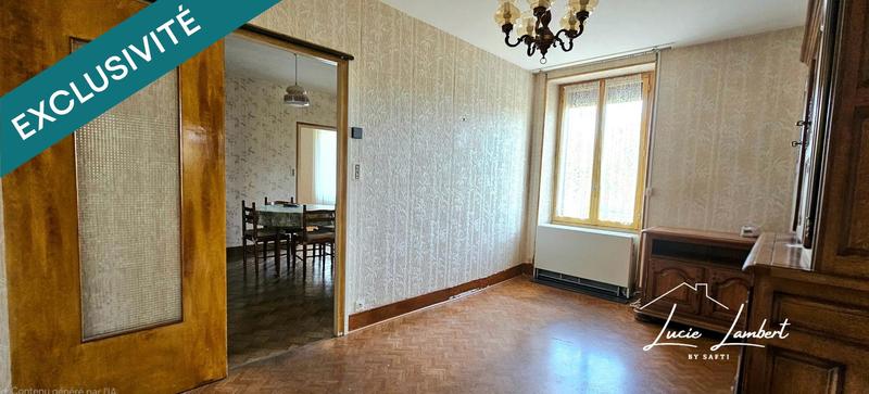 Maison - 65 m² - 3 pièces