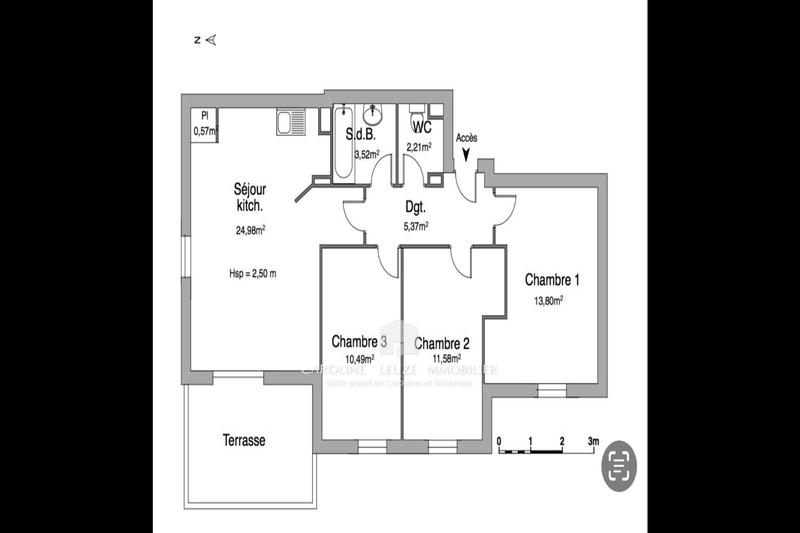 Appartement - 71 m² - 4 pièces