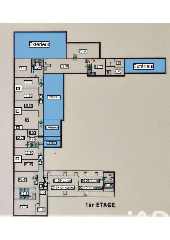 Maison - 1 160 m² - 59 pièces