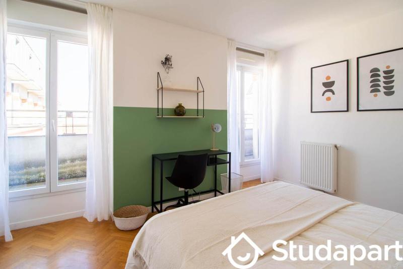 Chambre - 11 m² - 1 pièce