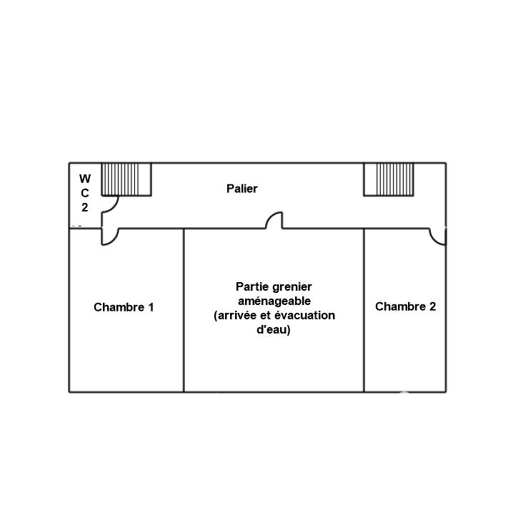 Maison de village - 124 m² - 4 pièces