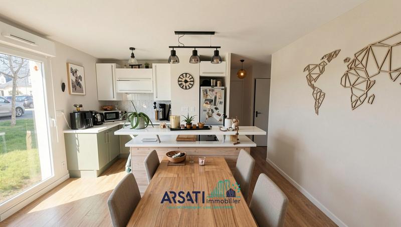 Appartement - 59 m² - 3 pièces