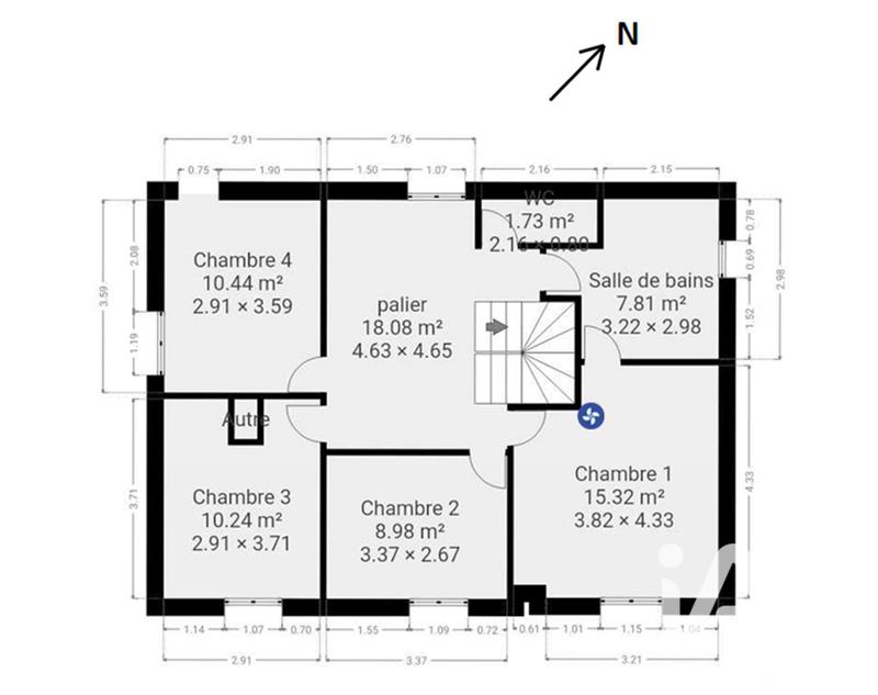 Maison - 144 m² - 7 pièces