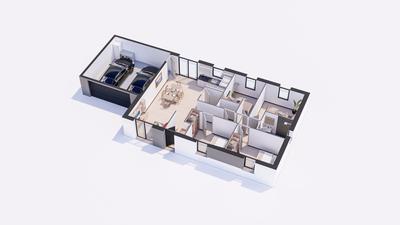 Maison - 90 m² - 6 pièces