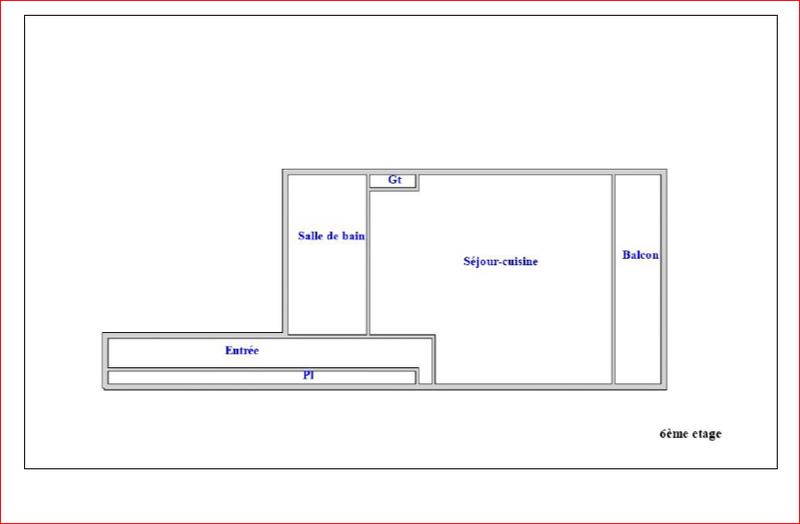 Appartement - 31 m² - 1 pièce