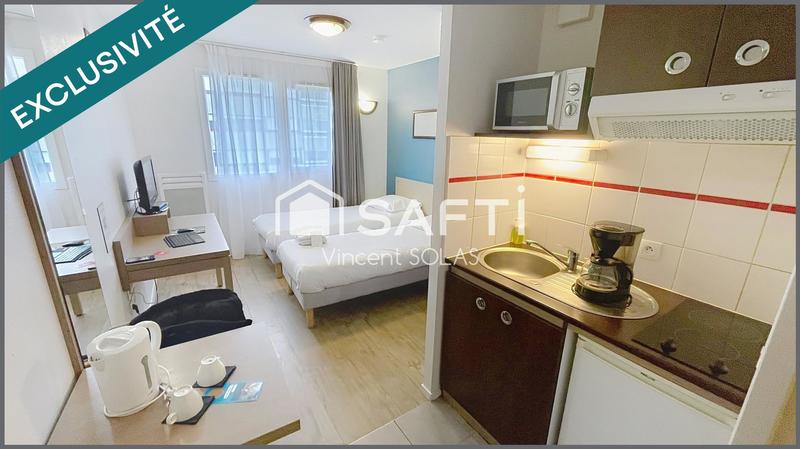 Appartement - 20 m² - 1 pièce