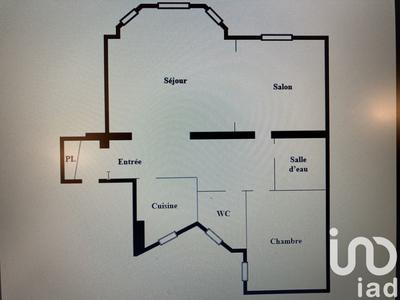 Appartement - 58 m² - 2 pièces