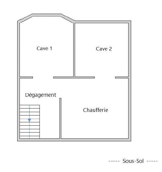 Maison - 90 m² - 4 pièces