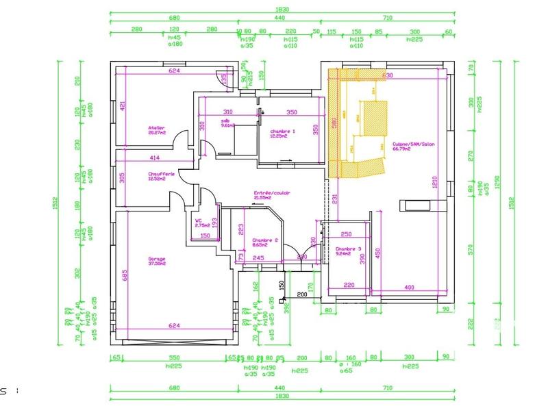 Maison - 131 m² - 4 pièces