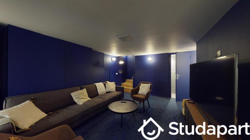 Chambre - 13 m² - 1 pièce