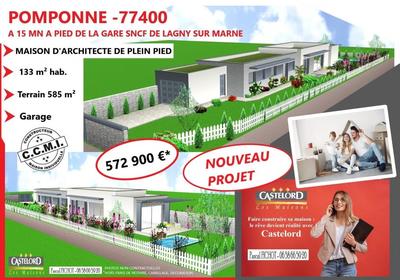 Maison - 133 m² - 3 pièces