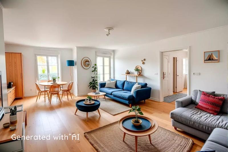 Appartement - 83 m² - 4 pièces