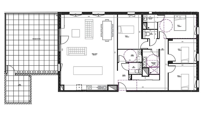 Appartement - 138 m² - 5 pièces