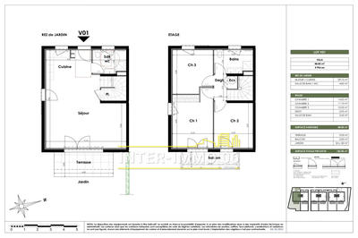 Villa - 89 m² - 4 pièces