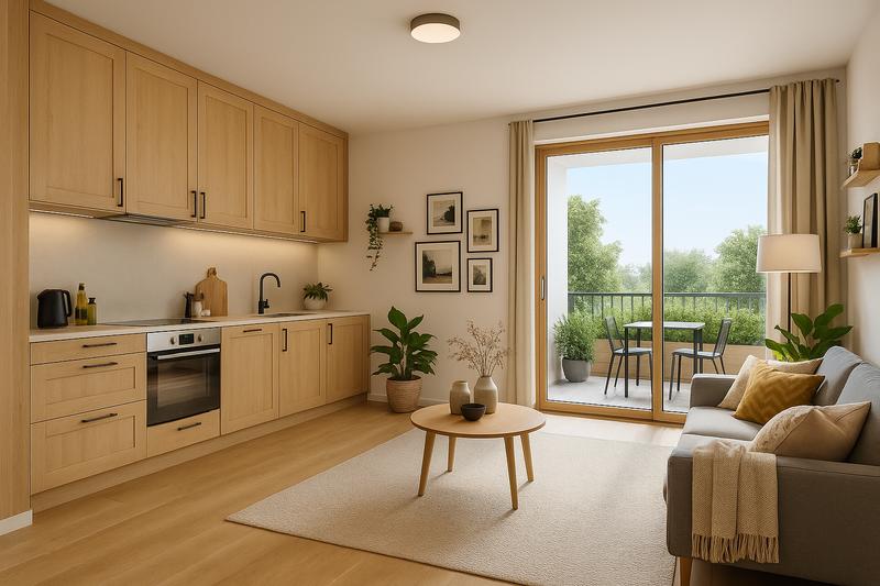 Appartement - 60 m² - 3 pièces