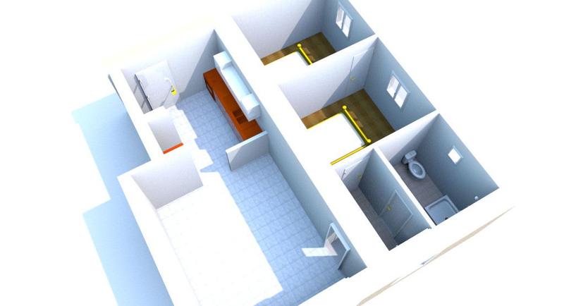 Appartement - 48 m² - 3 pièces