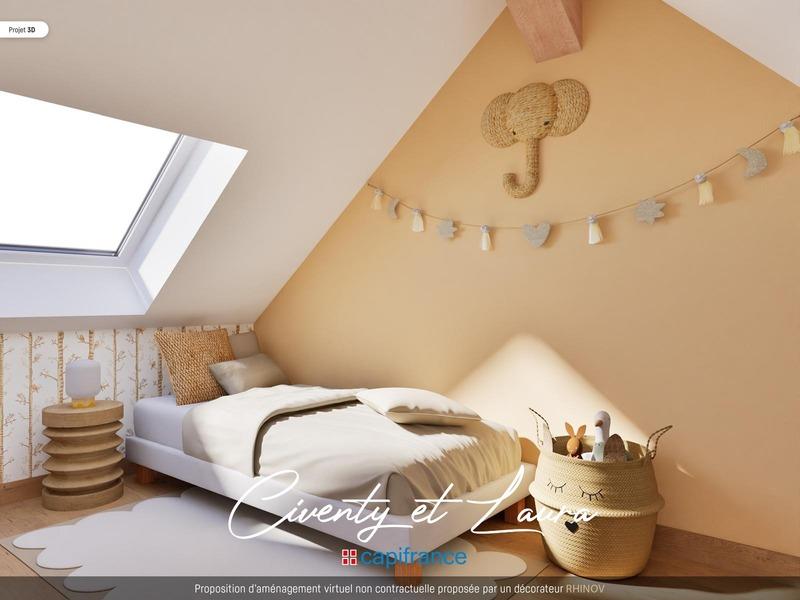 Duplex - 93 m² - 5 pièces