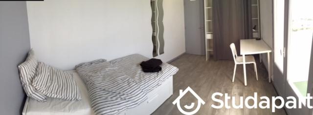 Chambre - 12 m² - 1 pièce