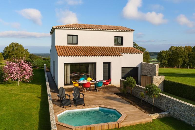 Maison - 80 m² - 4 pièces