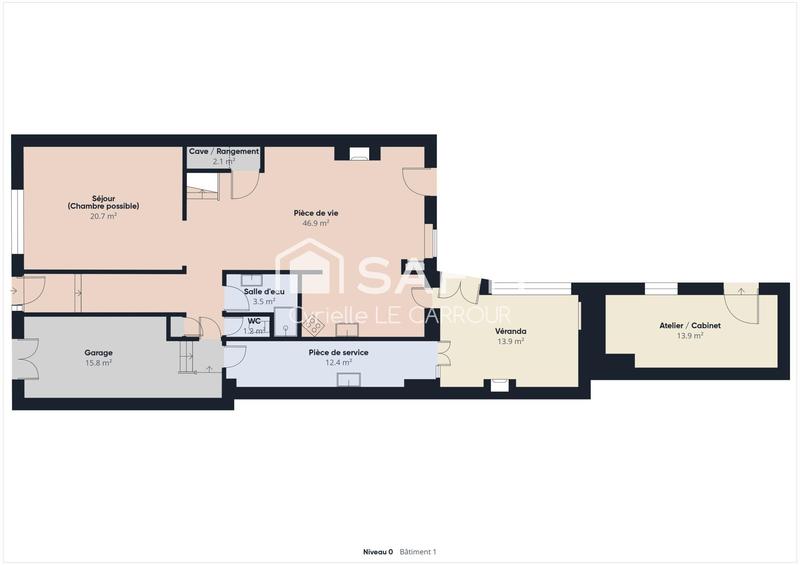 Maison - 203 m² - 7 pièces