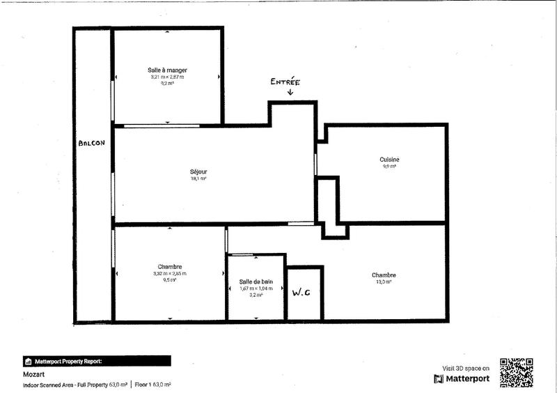 Appartement - 67 m² - 5 pièces