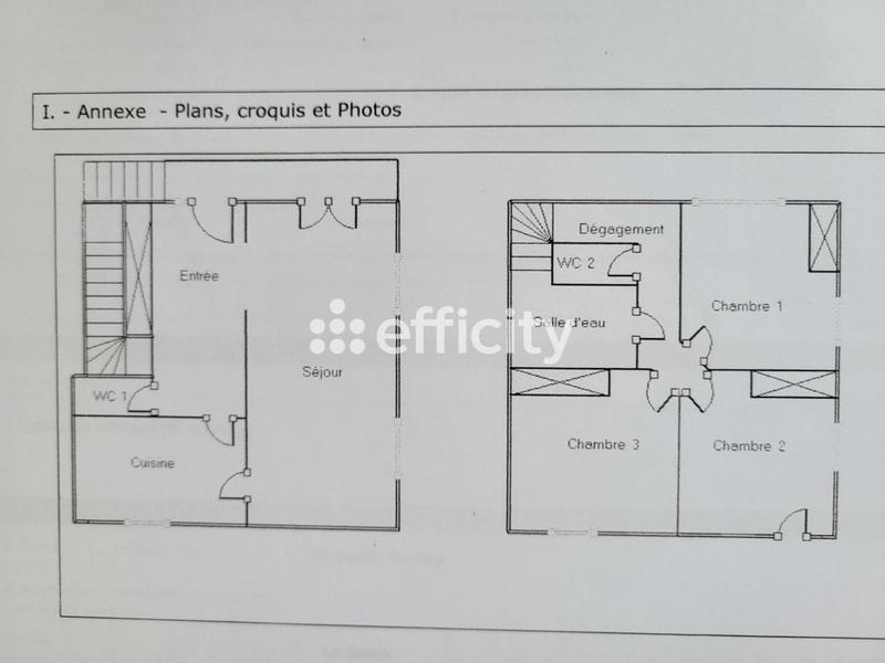 Maison - 96 m² - 4 pièces