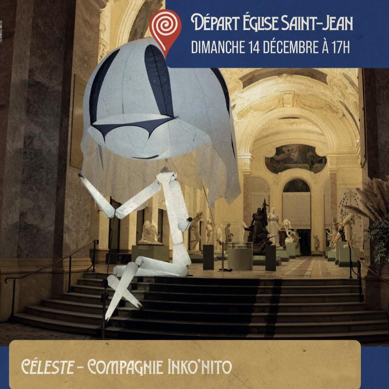 Déambulation &quot;Céleste&quot; - Cie Inko'nito