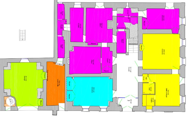 Maison - 850 m² - 40 pièces