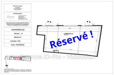 Local commercial - 128 m²