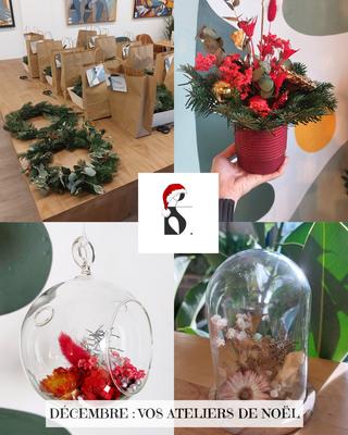Atelier boule ou cloche de noël en duo