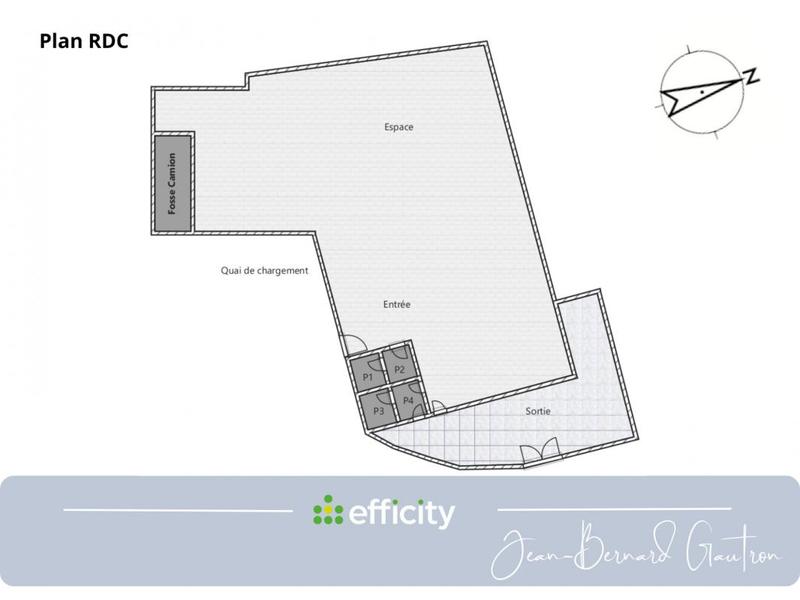 Local d'activité / Entrepôt - 1 560 m² - 8 pièces
