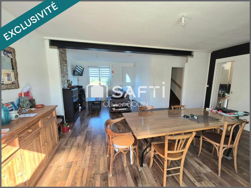 Maison - 128 m² - 7 pièces