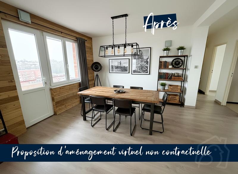 Appartement - 62 m² - 4 pièces