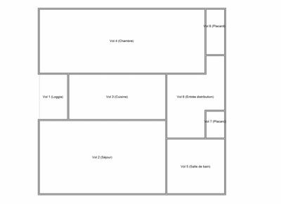 Appartement - 40 m² - 2 pièces