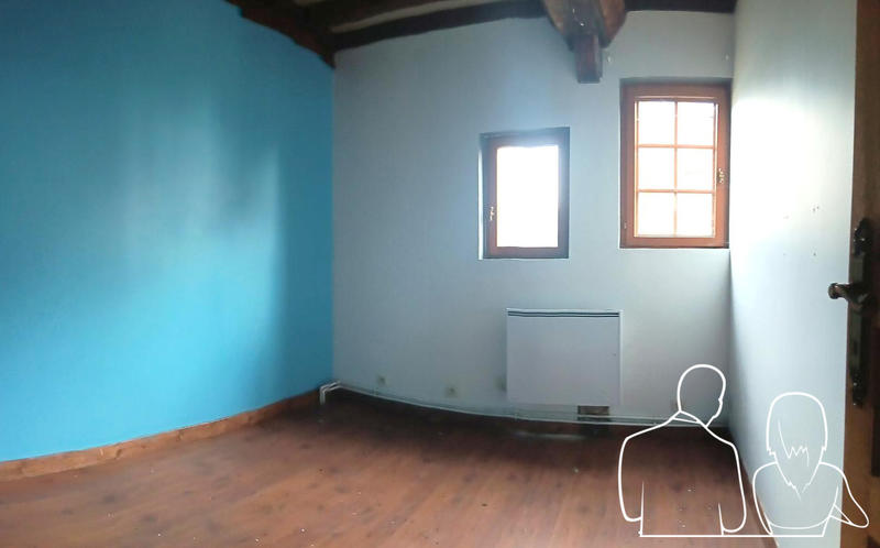 Maison ancienne - 57 m² - 3 pièces