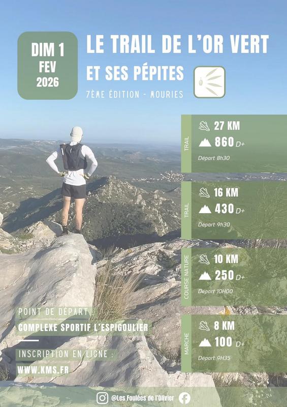 Le trail de l'or vert et ses pépites - 7e édition