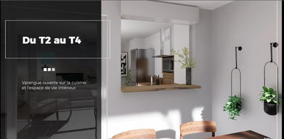 Appartement - 41 m² - 2 pièces