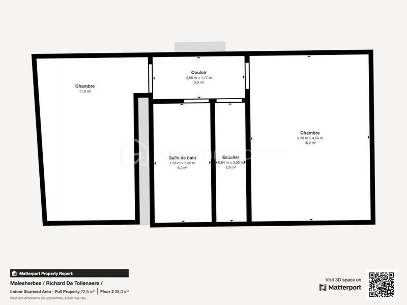Maison - 62 m² - 3 pièces